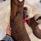 Men's Crocodile Western Cowboy Boots