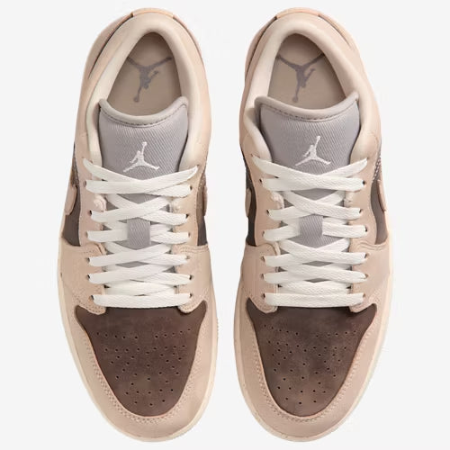 Mocha & Cream Earth Tone Sneakers