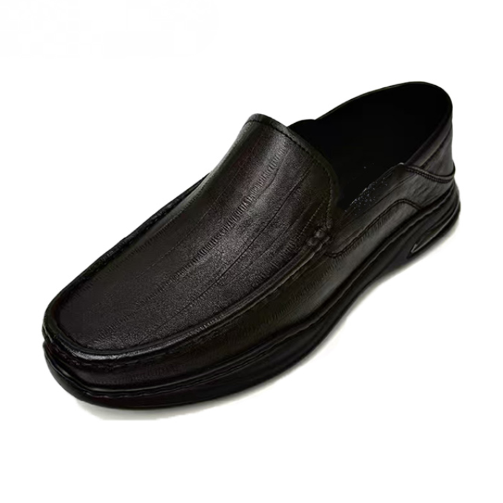 Leisure Breathable Versatile Cowhide Loafers