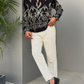 Men's Satin Intricate Embroidered Western Button Down Shirt