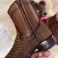 Men's Crocodile Western Cowboy Boots