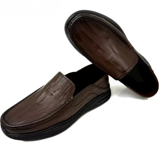 Leisure Breathable Versatile Cowhide Loafers