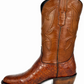 Men's Crocodile Oval Toe Cowboy Boots