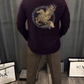 Men's Satin Pegasus Rhinestone Embellished Shirt