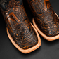 Square Toe 3D Western Cowboy Boots