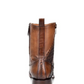 Men's Soft Leather Mid-Calf Exotic Boots