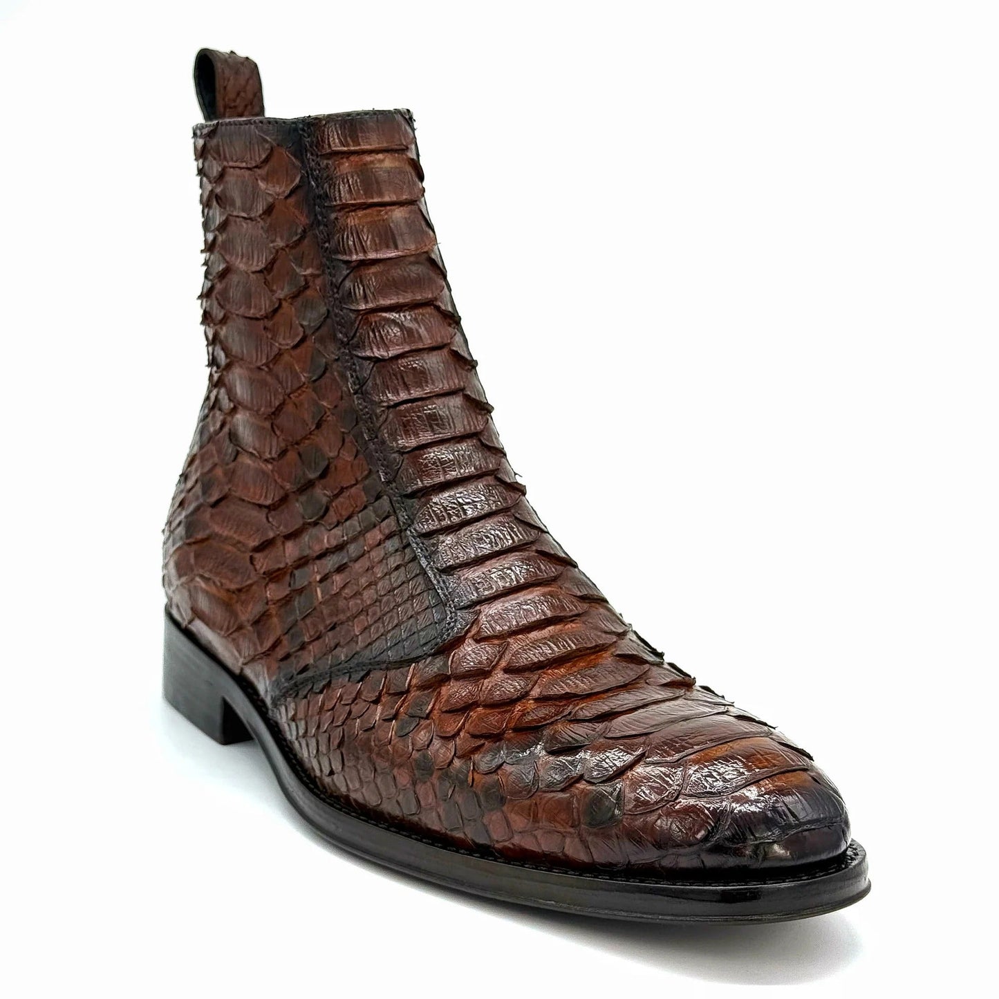 Python Chelsea Boots