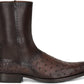 Men's Genuine Leather Round Toe Boots