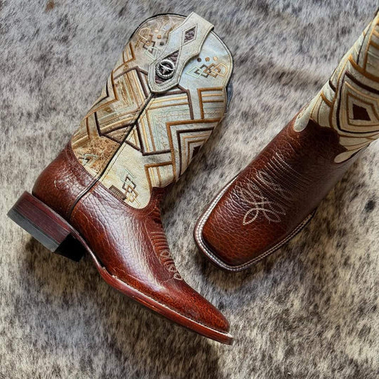 New Texas Square Toe Western Cowboy Boots