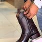 Original Deerskin Cowboy Boots