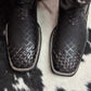 (⏰New Arrivals Promotion $20 OFF)Men's Woven Square Toe Cowboy Boots