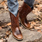 Men's Square Toe Western Cowboy Boots