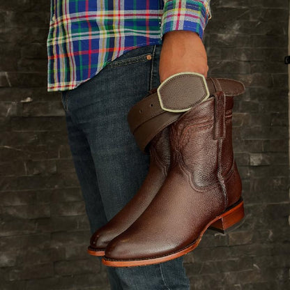 Italian Handmade Leather Ankle Boots